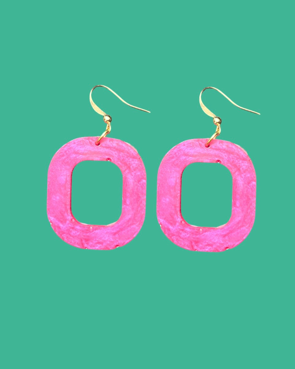 Mr Vaho Pink - Earrings
