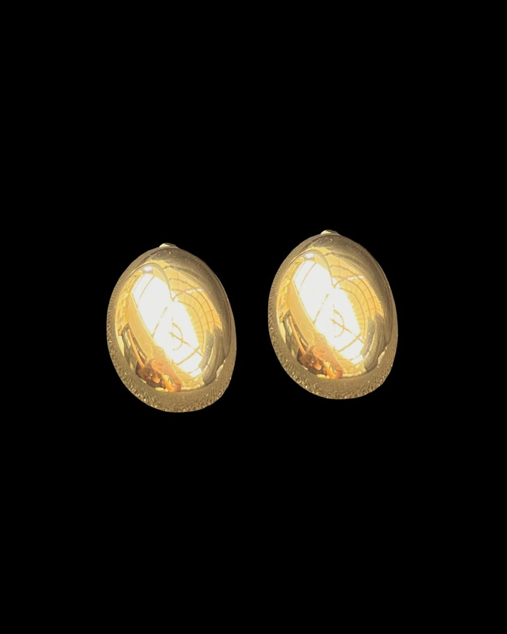 Sisyphus Stone Golden - Earrings