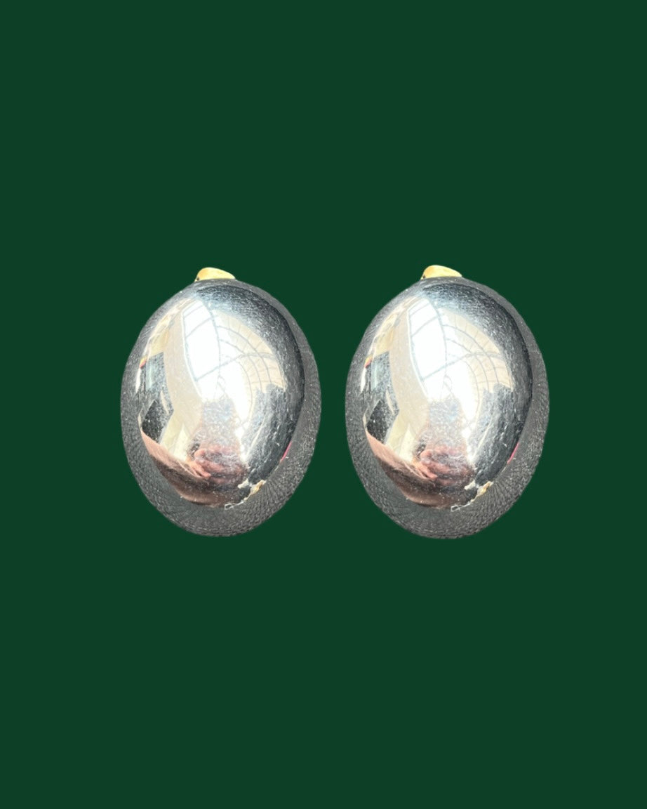 Sisyphus Stone Silver - Earrings