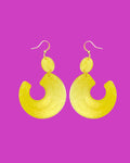 Quédate Luna Lime - Earrings