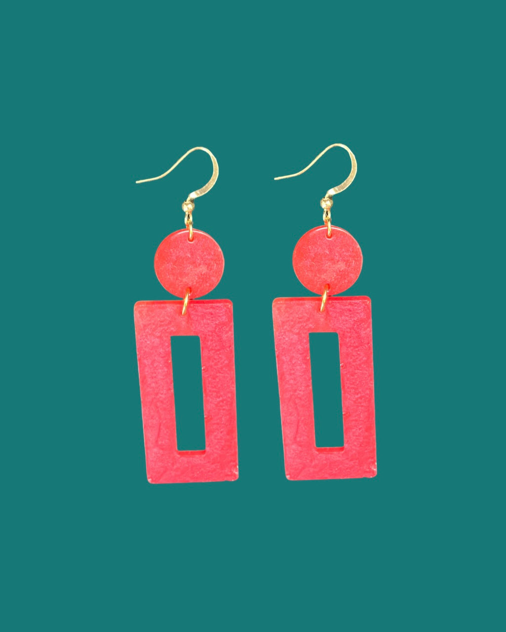 Audrey Red - Earrings