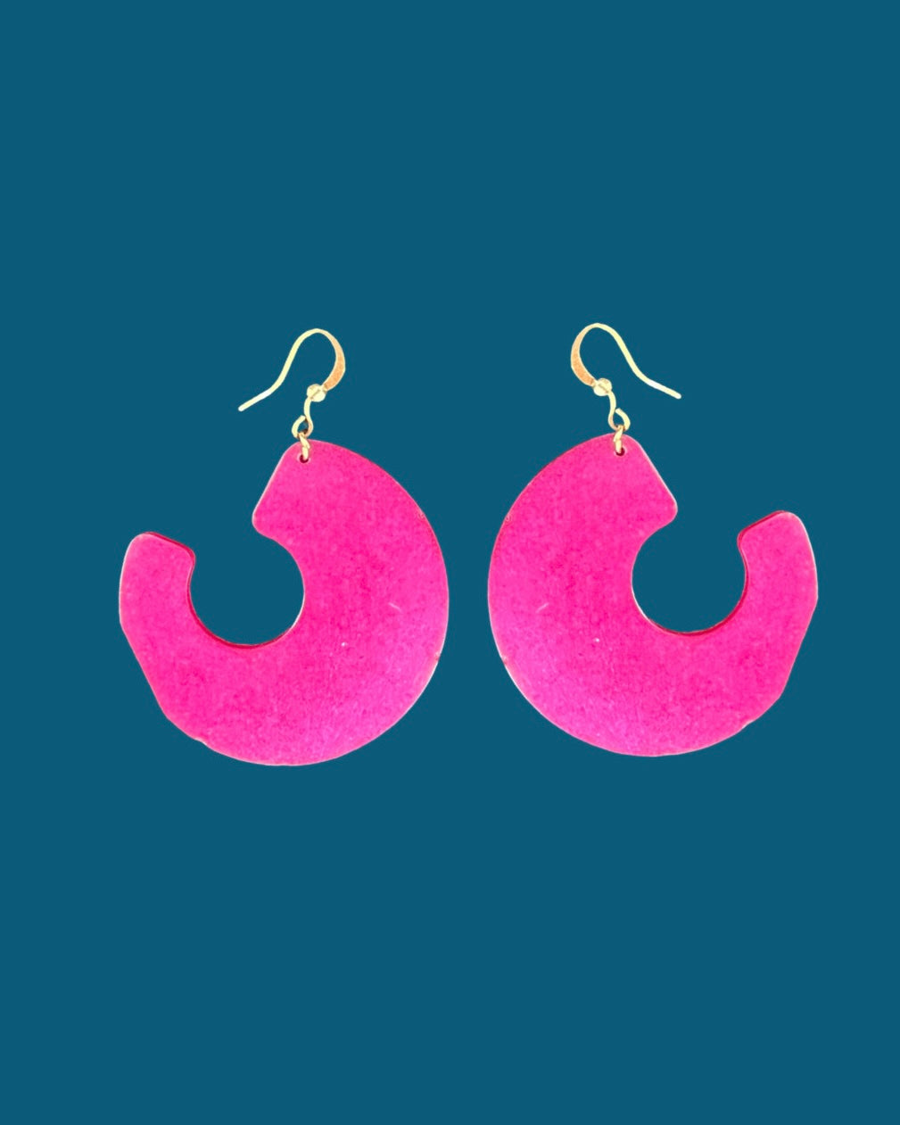 Quédate Luna Pink - Earrings