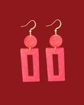 Audrey Red - Earrings