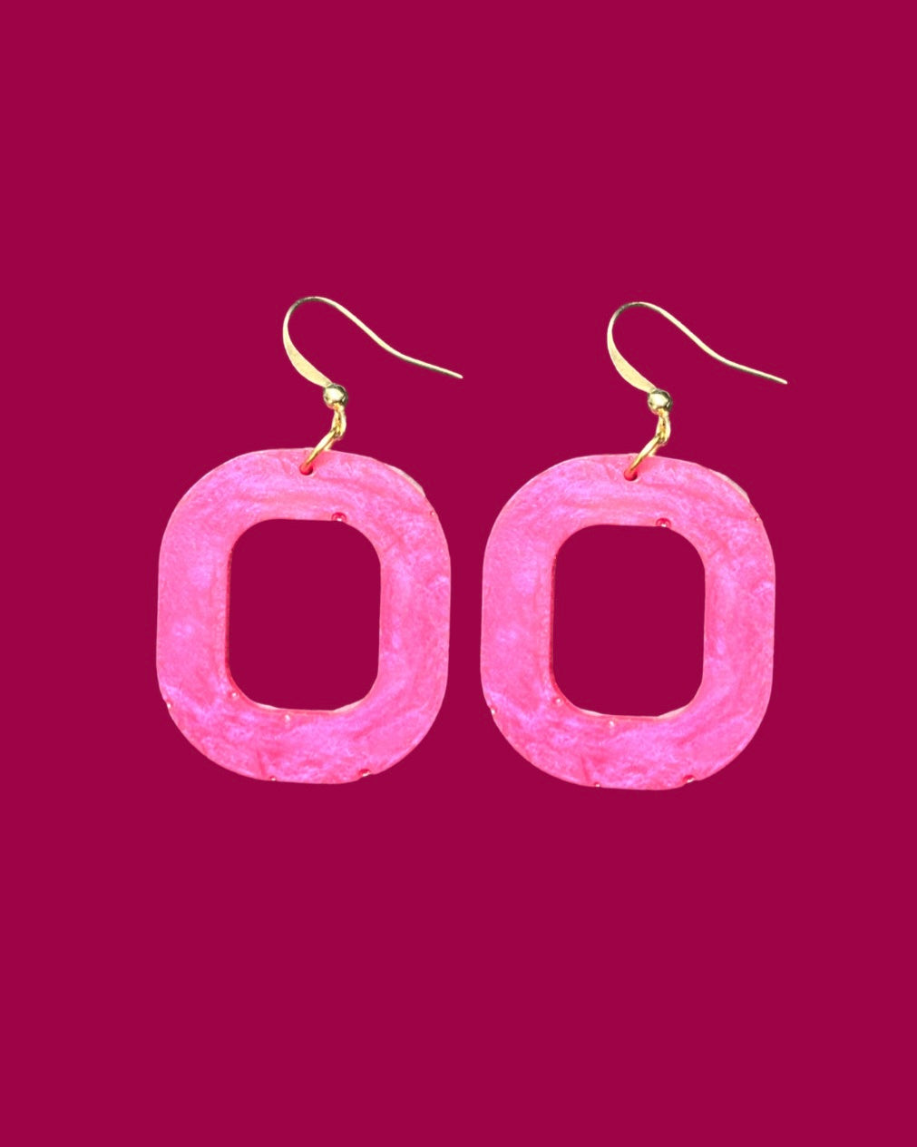 Mr Vaho Pink - Earrings