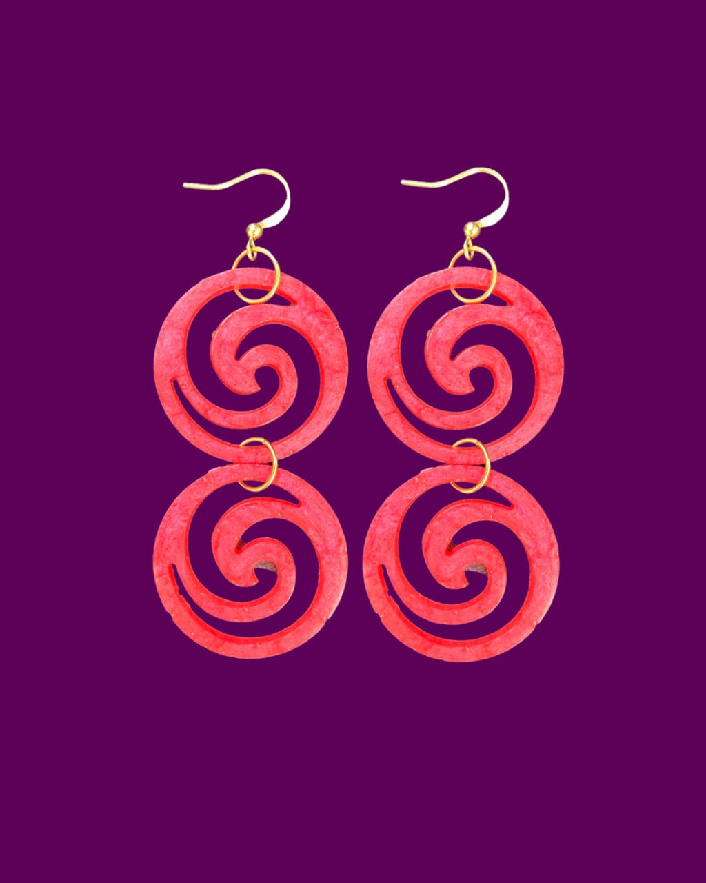 Todo Se Transforma Red - Earrings