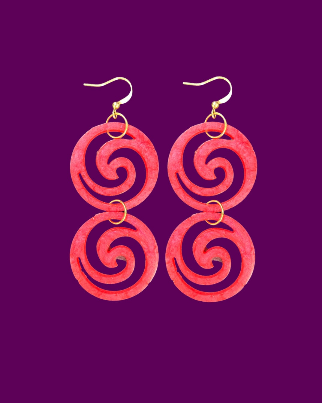 Todo Se Transforma Red - Earrings
