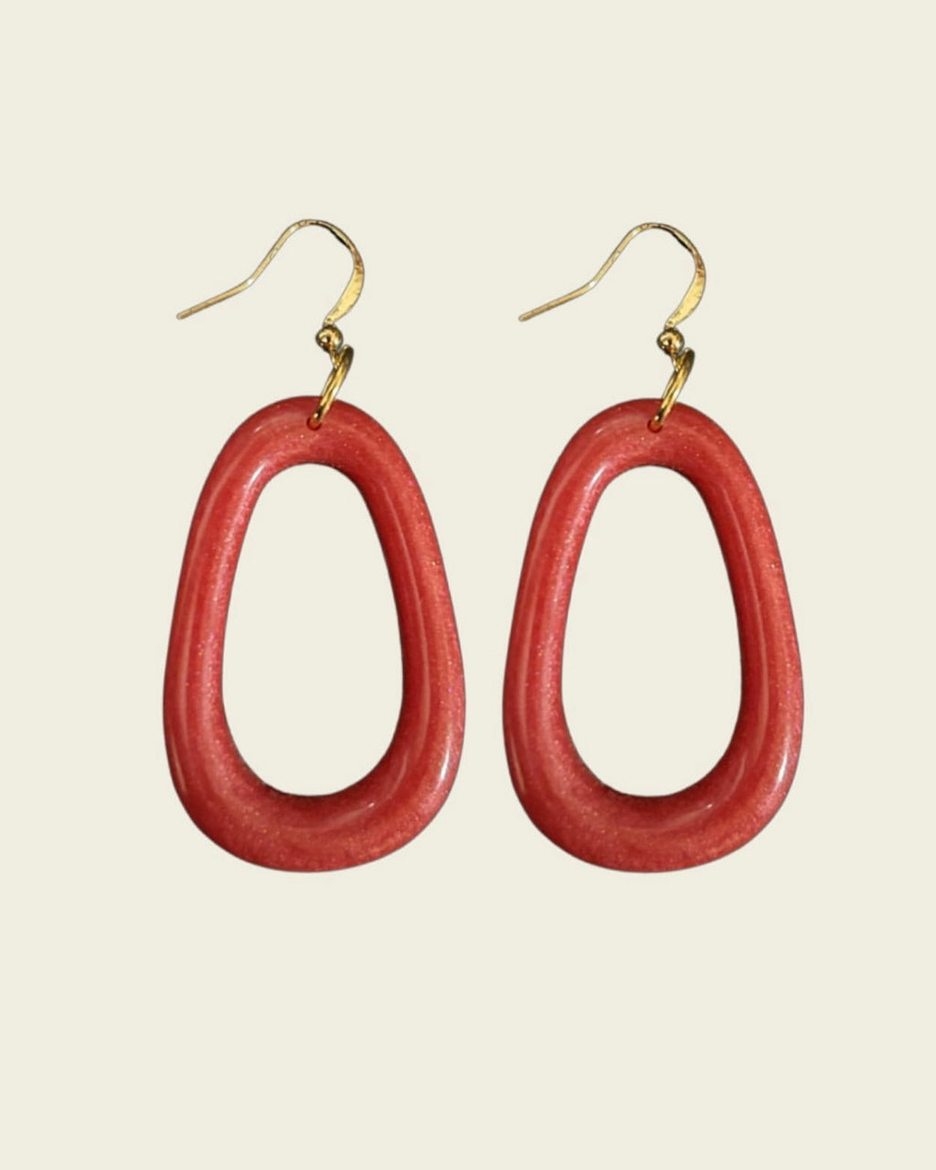Mogan Red - Earrings