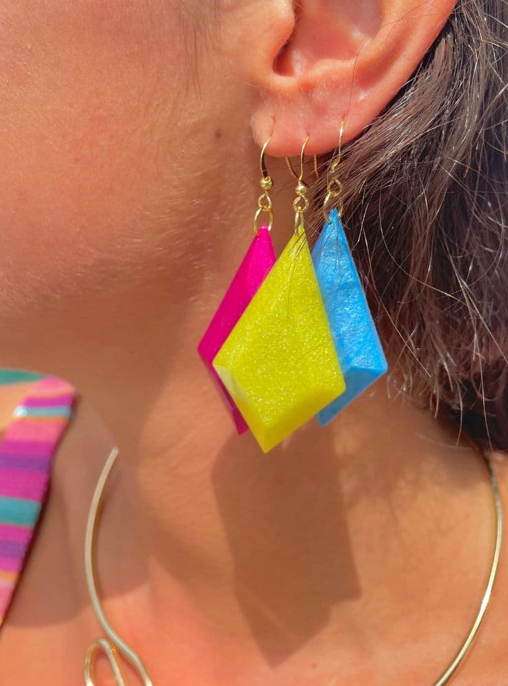 Al Natural Lime - Earrings