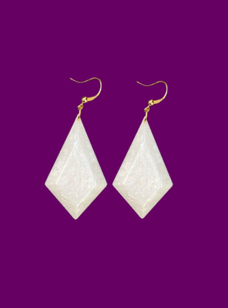 Al Natural White - Earrings
