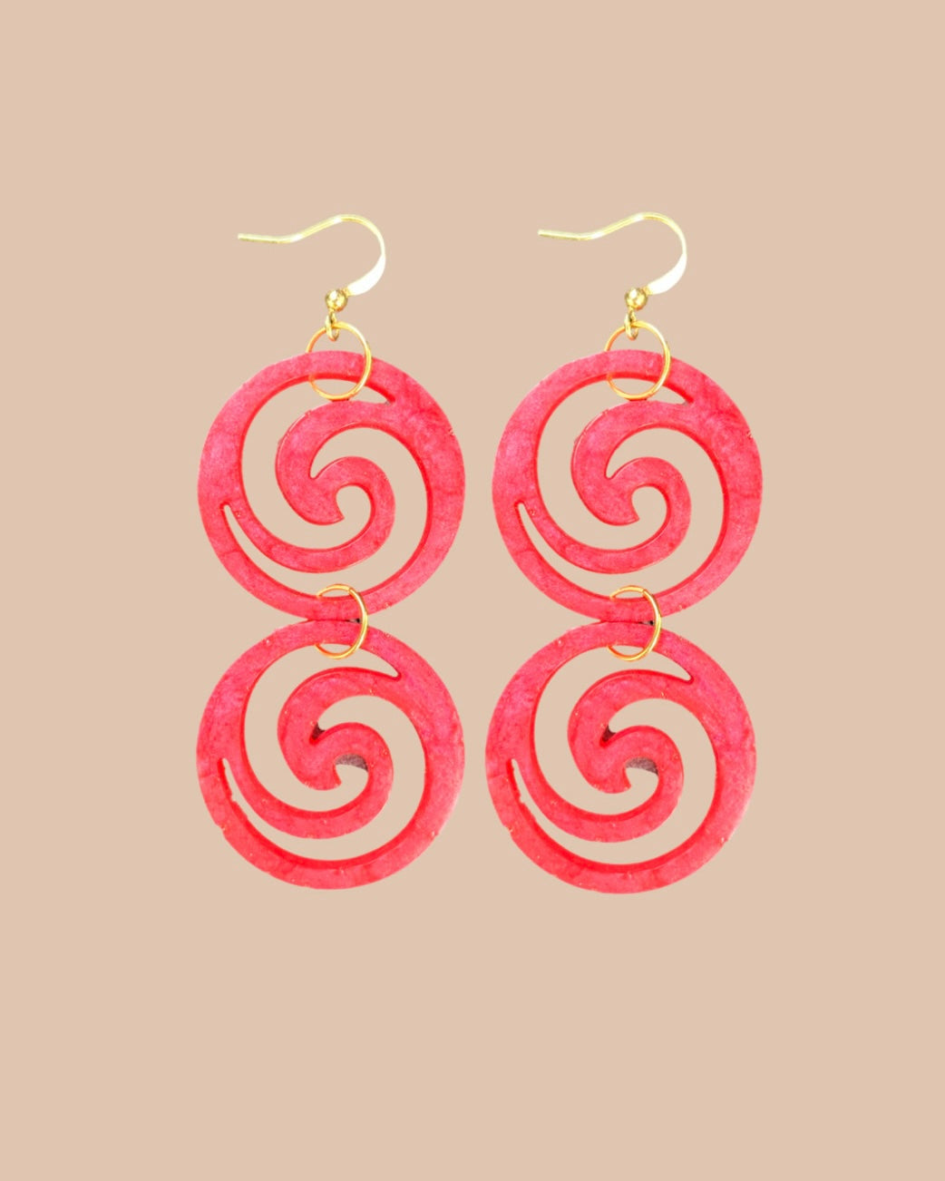 Todo Se Transforma Red - Earrings