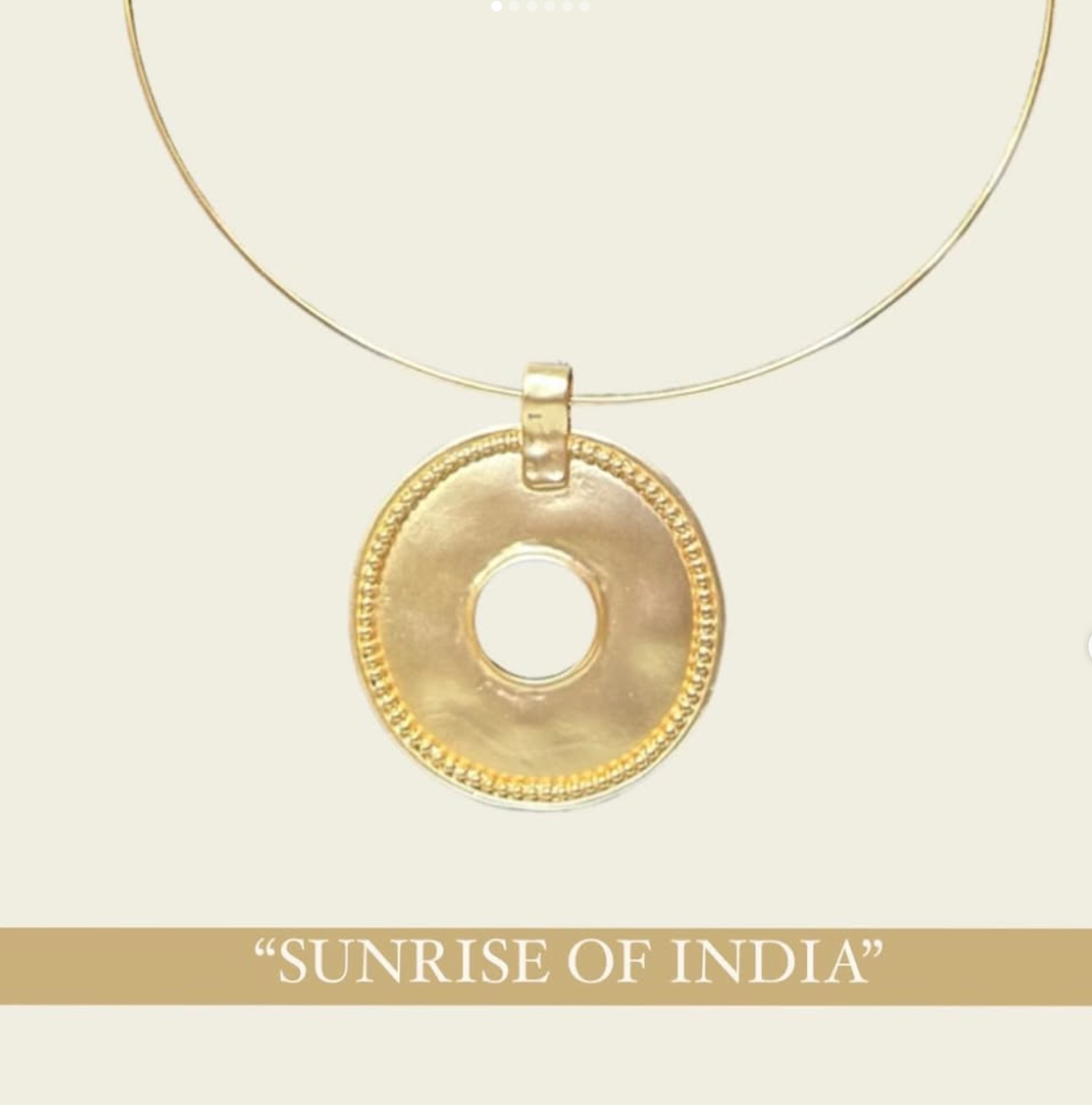 Sunrise of India - Necklace