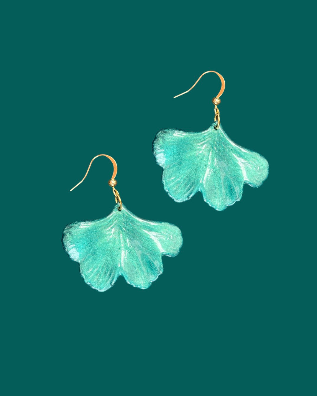 Save My Soul Green - Earrings