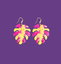 Bahama Mama lime&pink - Earrings