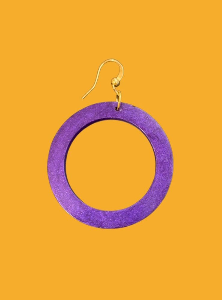 Joy Purple - Earrings