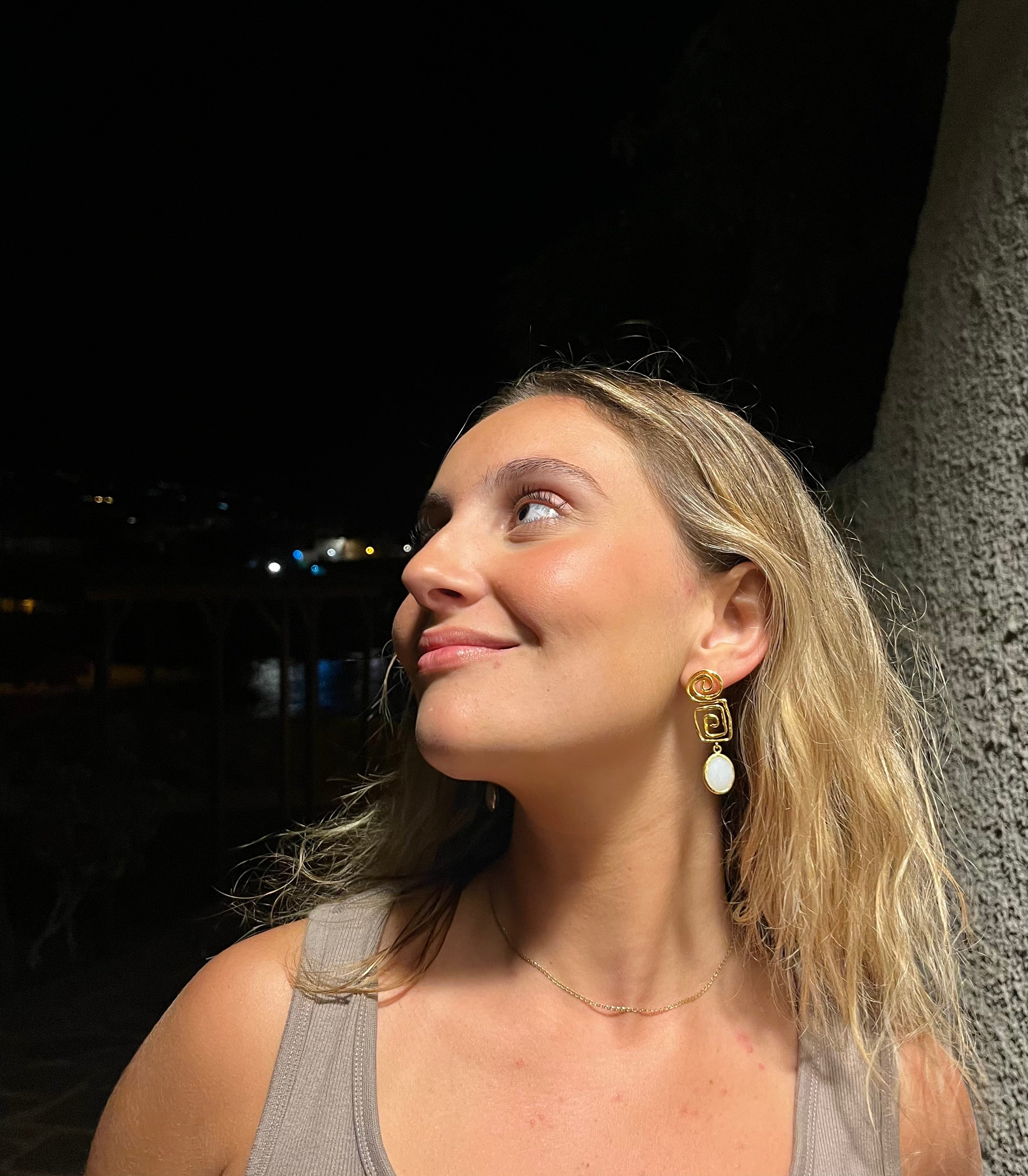 Nisantasi Stoned - Earrings