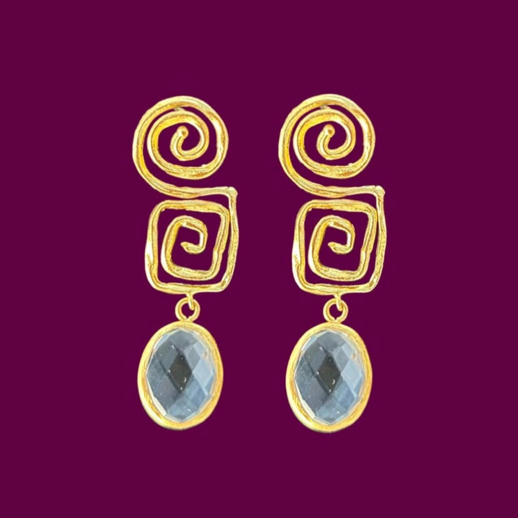 Nisantasi Stoned - Earrings