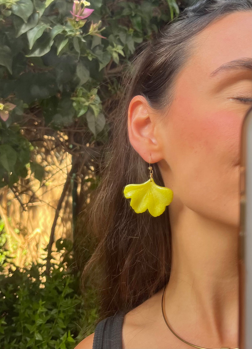 Save My Soul Lime - Earrings