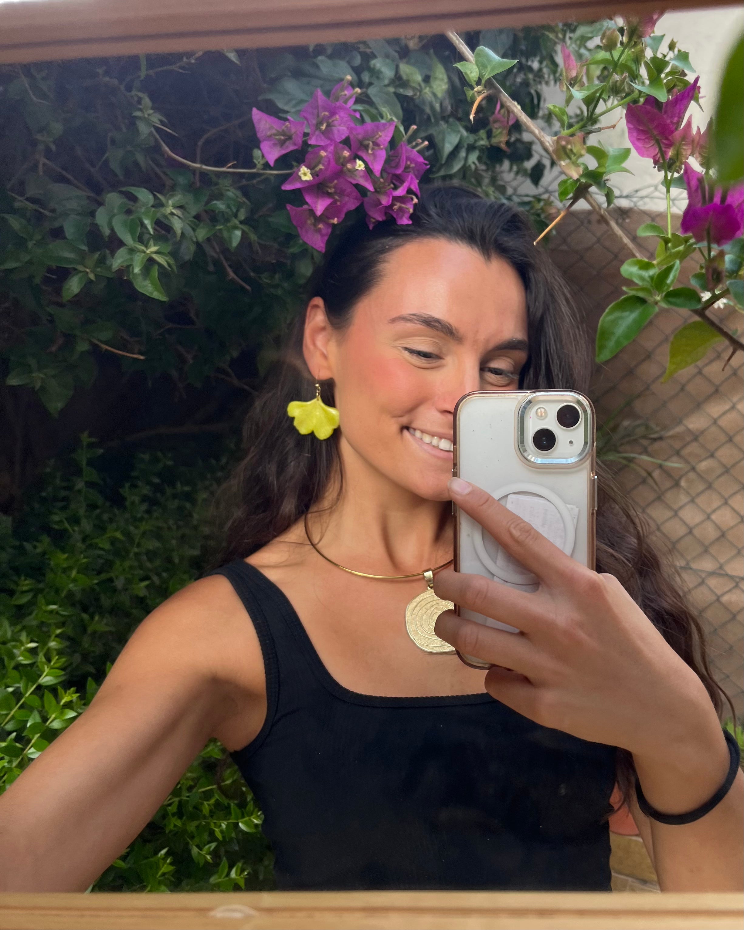 Save My Soul Lime - Earrings