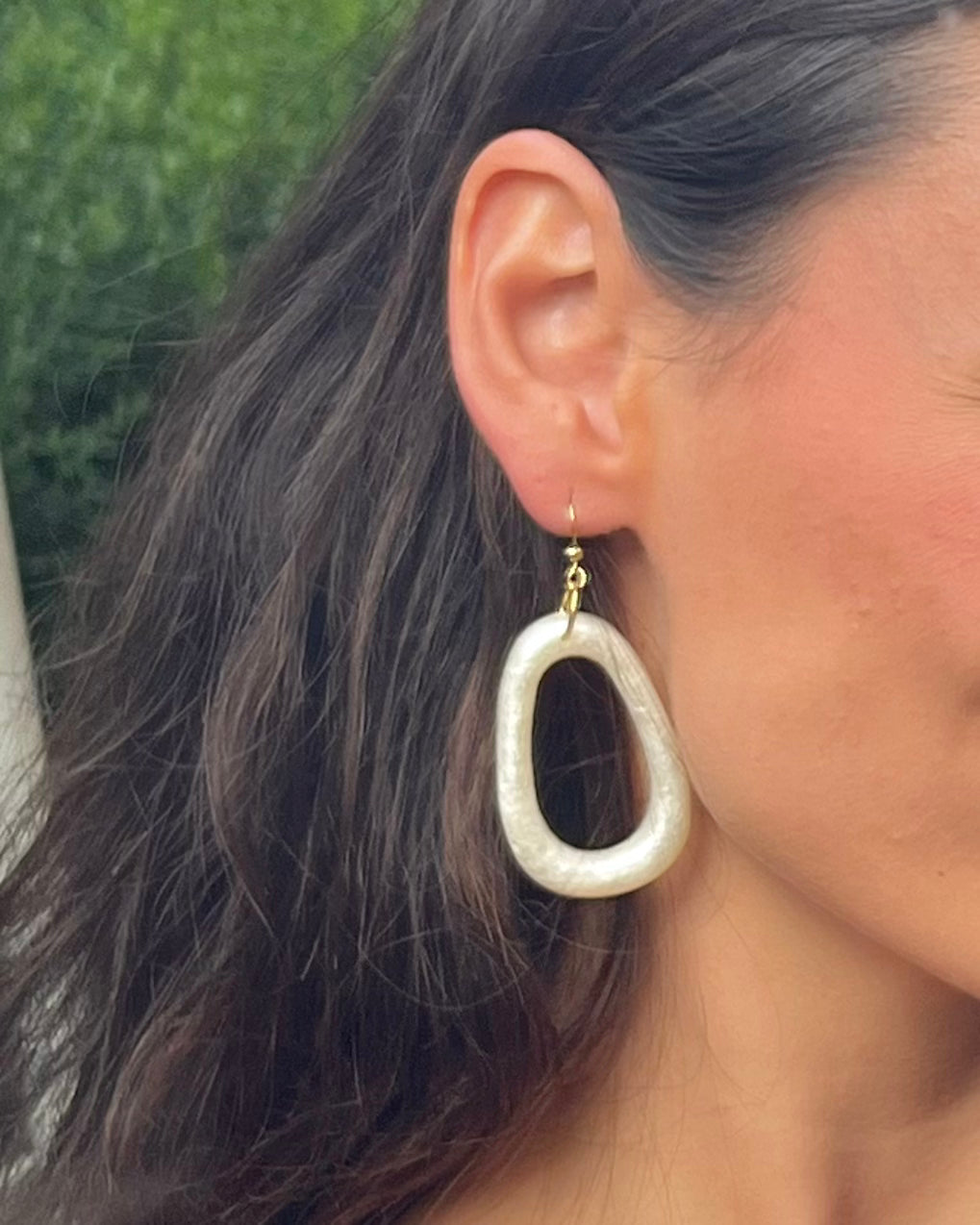 Mogan White - Earrings